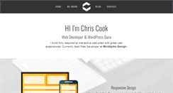 Desktop Screenshot of chris-cook.net